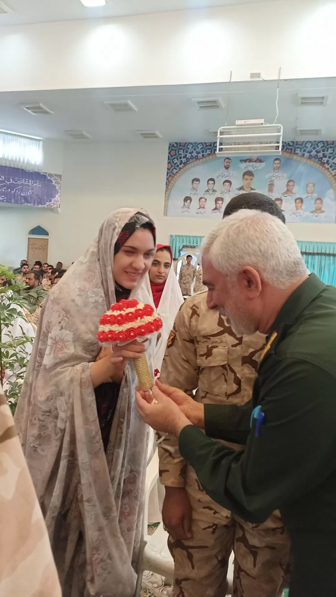 جشن وصال برای ۴۲زوج سرباز قرارگاه عملیاتی شهیدناصری