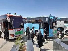 بازگشت ۳۴۰۰ کربلایی خراسان جنوبی با اتوبوس