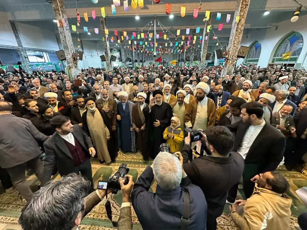 حضور رئیس جمهور در جشن نیمه‌شعبان در بیرجند