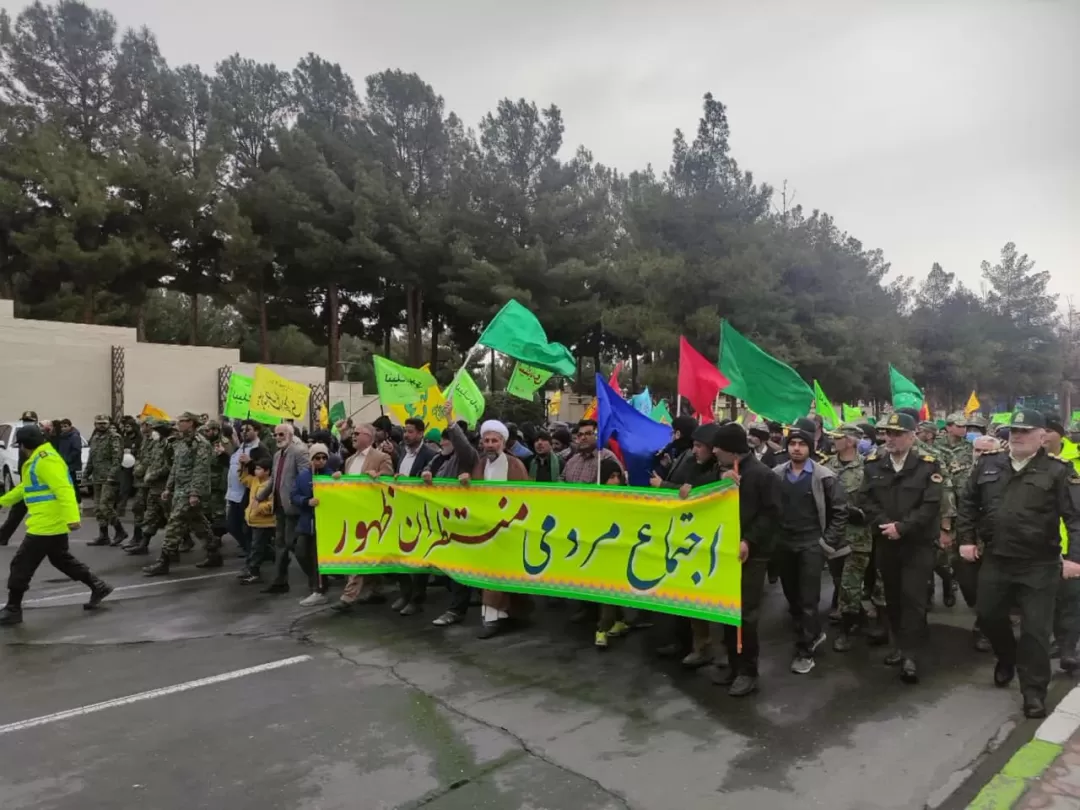 شاد پیمایی نیمه شعبان در بیرجند