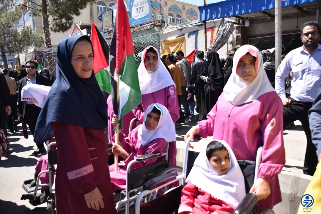 حضور مردم بیرجند در راهپیمایی روز قدس