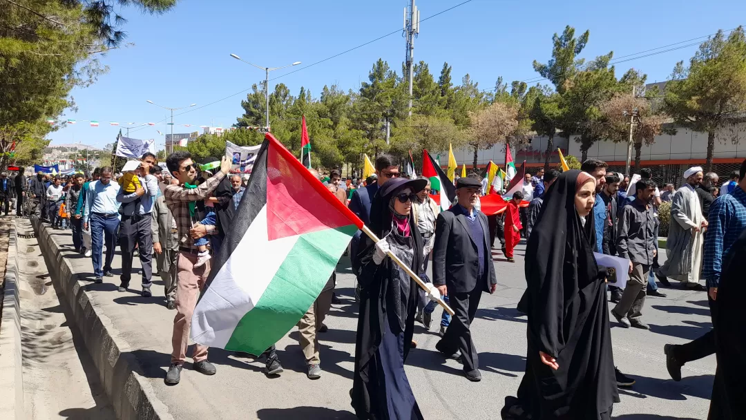 حضور مردم بیرجند در راهپیمایی روز قدس