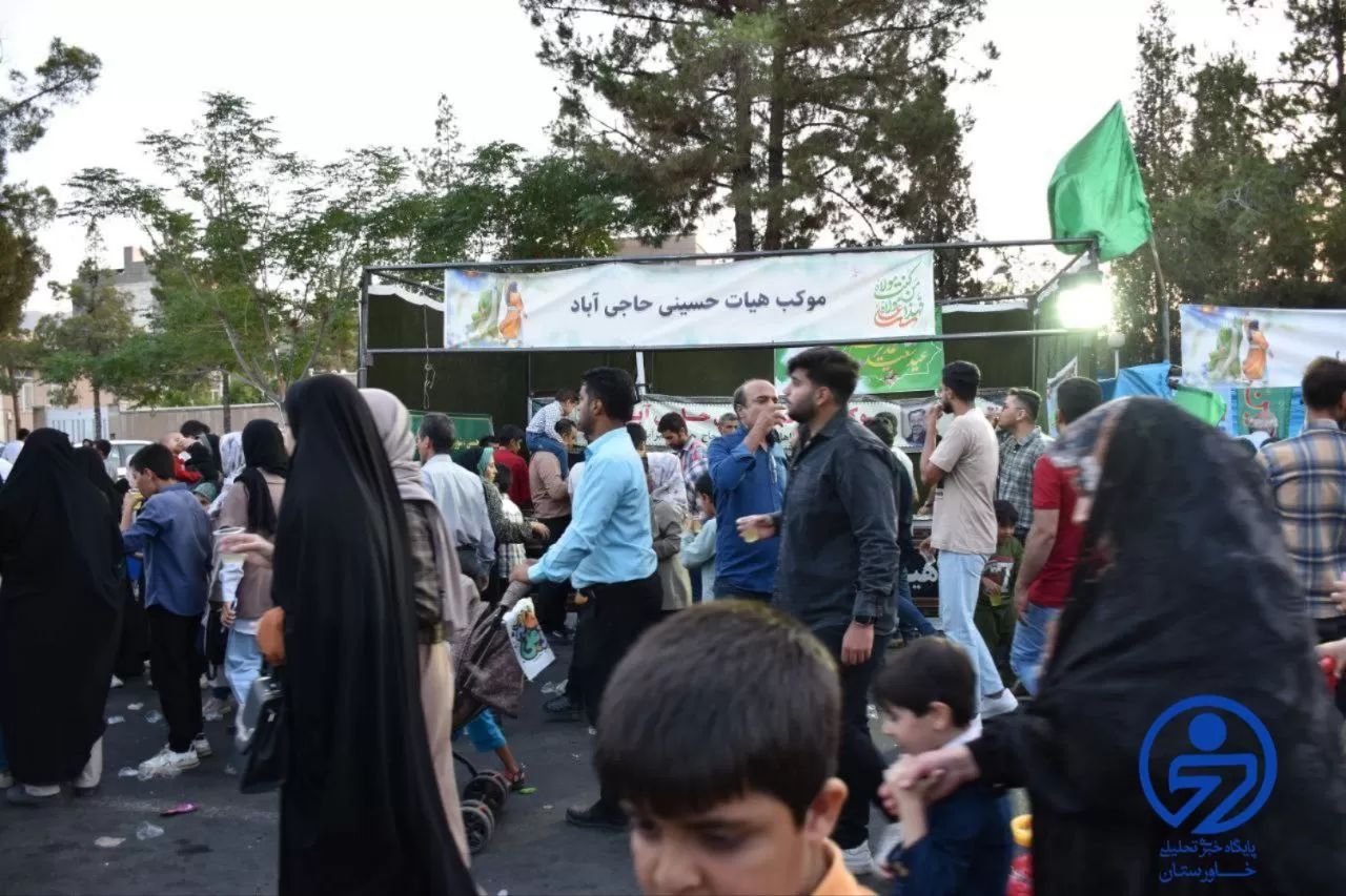 مهمانی باشکوه کیلومتری عید غدیر در بیرجند