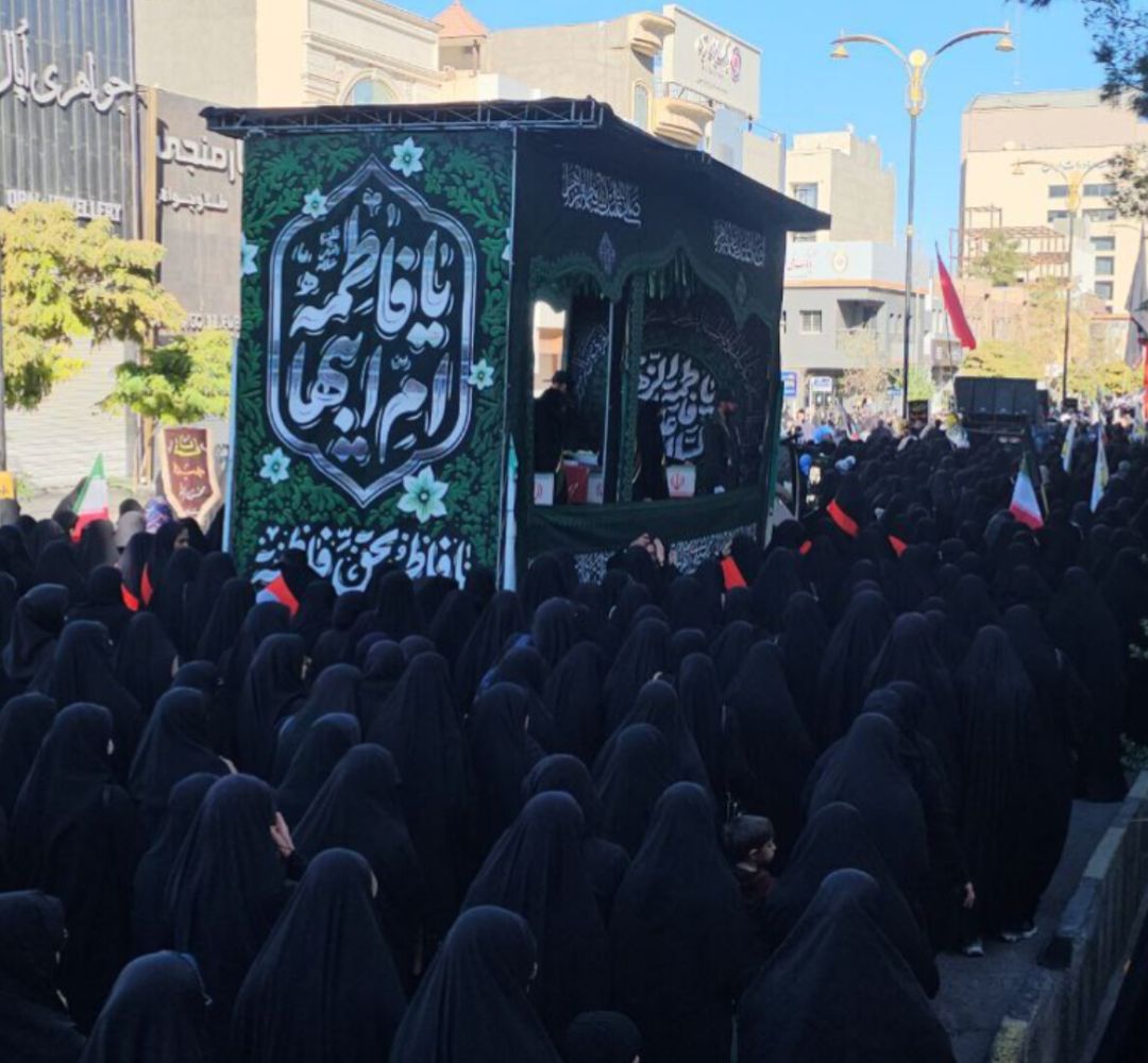 تشییع پیکر ۶ شهید گمنام خراسان جنوبی