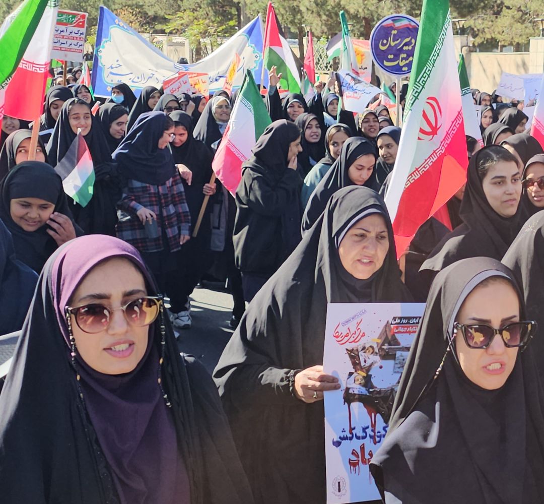 فریاد خشم نسل چهارم انقلاب بر سر استکبار