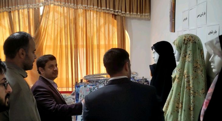 بازدید رائفی‌پور از مشکات بیرجند