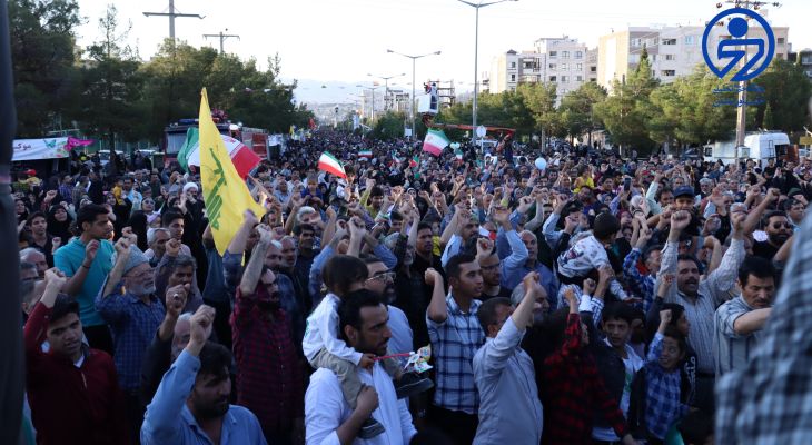 مهمانی کیلومتری کیلومتری غدیر در بیرجند برگزار شد