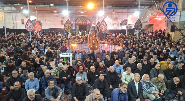 مراسم عزاداری شب هفتم شهادت امام حسین علیه‎السلام