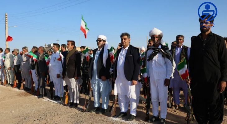 رزمایش عشایری فدائیان ولایت در نهبندان برگزار شد