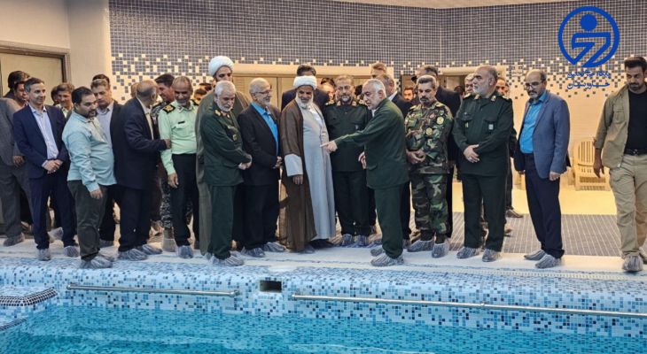 آئین افتتاح رسمی مجموعه آبی غدیر بیرجند