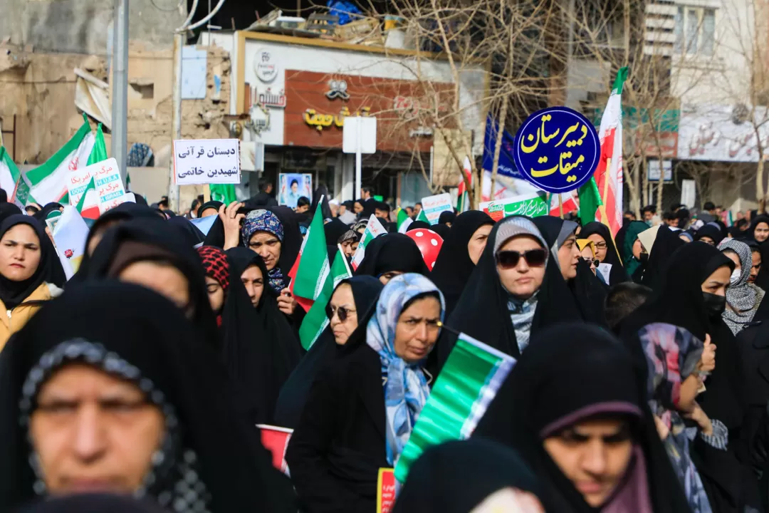 خروش بیرجند در جشن ۴۵ سالگی انقلاب