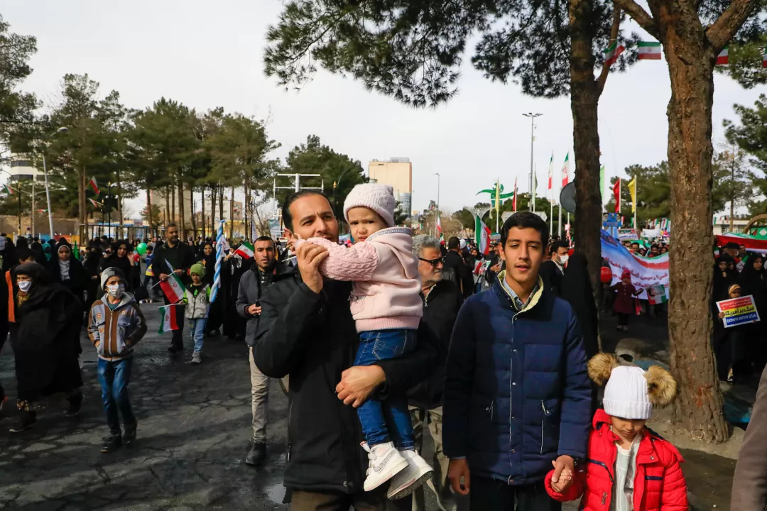 خروش بیرجند در جشن ۴۵ سالگی انقلاب