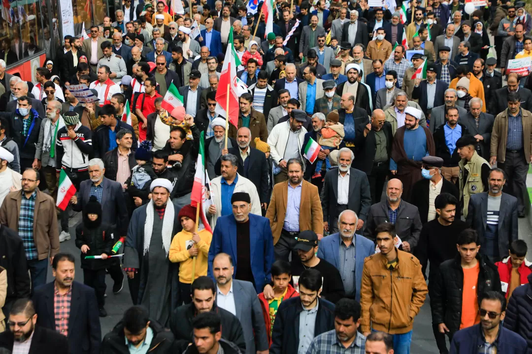 خروش بیرجند در جشن ۴۵ سالگی انقلاب