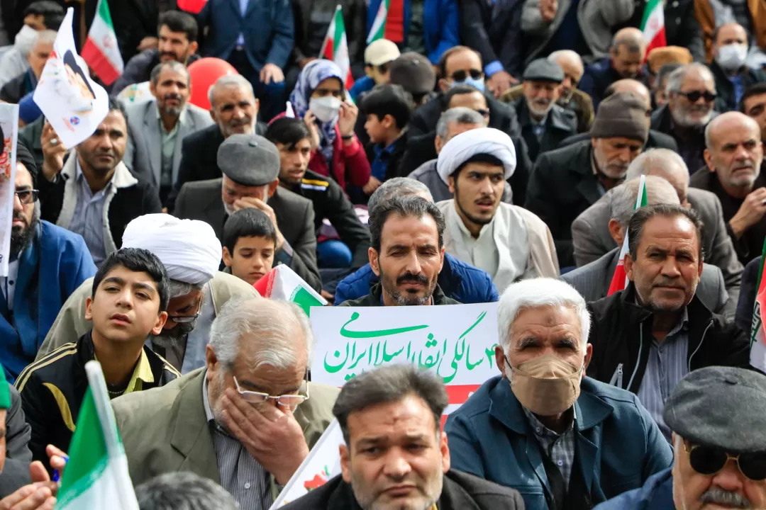 خروش بیرجند در جشن ۴۵ سالگی انقلاب