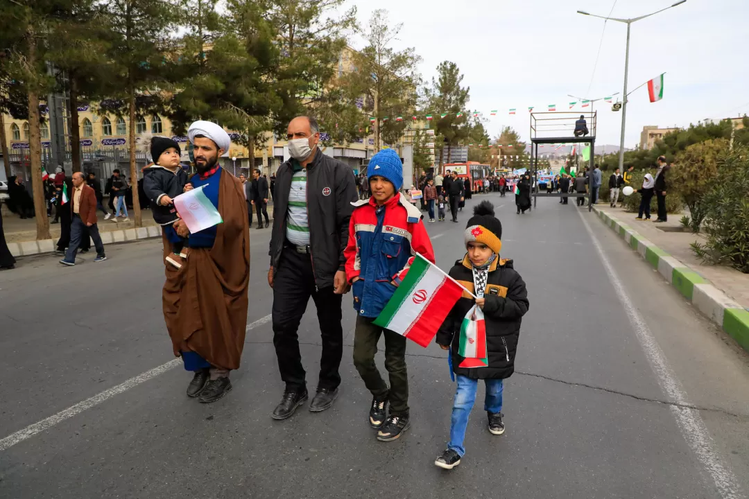 خروش بیرجند در جشن ۴۵ سالگی انقلاب