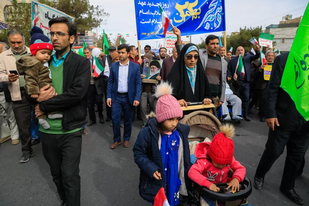 خروش بیرجند در جشن ۴۵ سالگی انقلاب