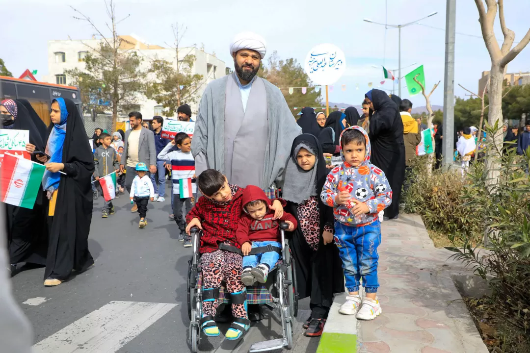 خروش بیرجند در جشن ۴۵ سالگی انقلاب