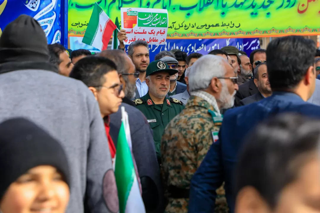 خروش بیرجند در جشن ۴۵ سالگی انقلاب