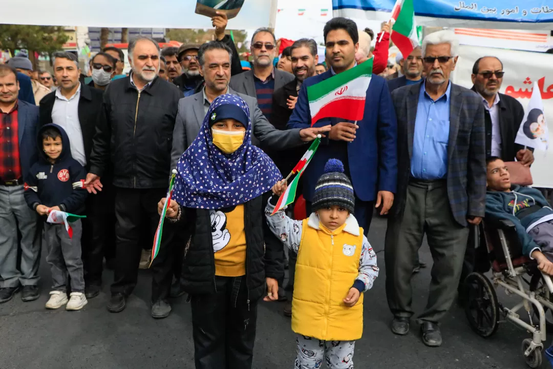 خروش بیرجند در جشن ۴۵ سالگی انقلاب