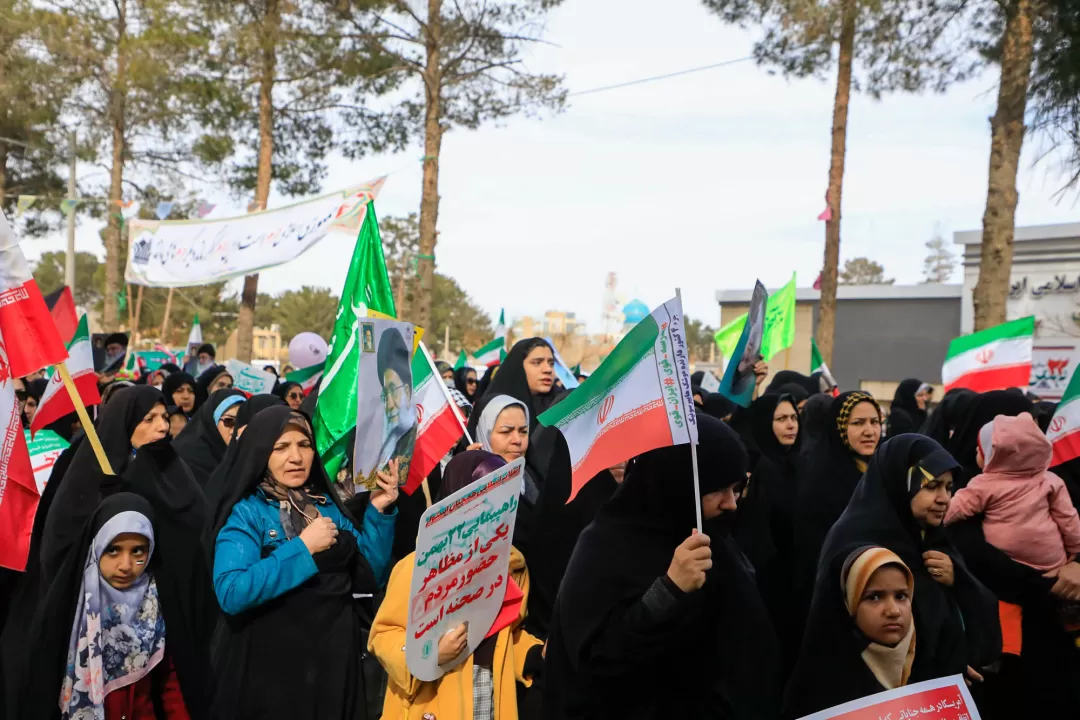 خروش بیرجند در جشن ۴۵ سالگی انقلاب