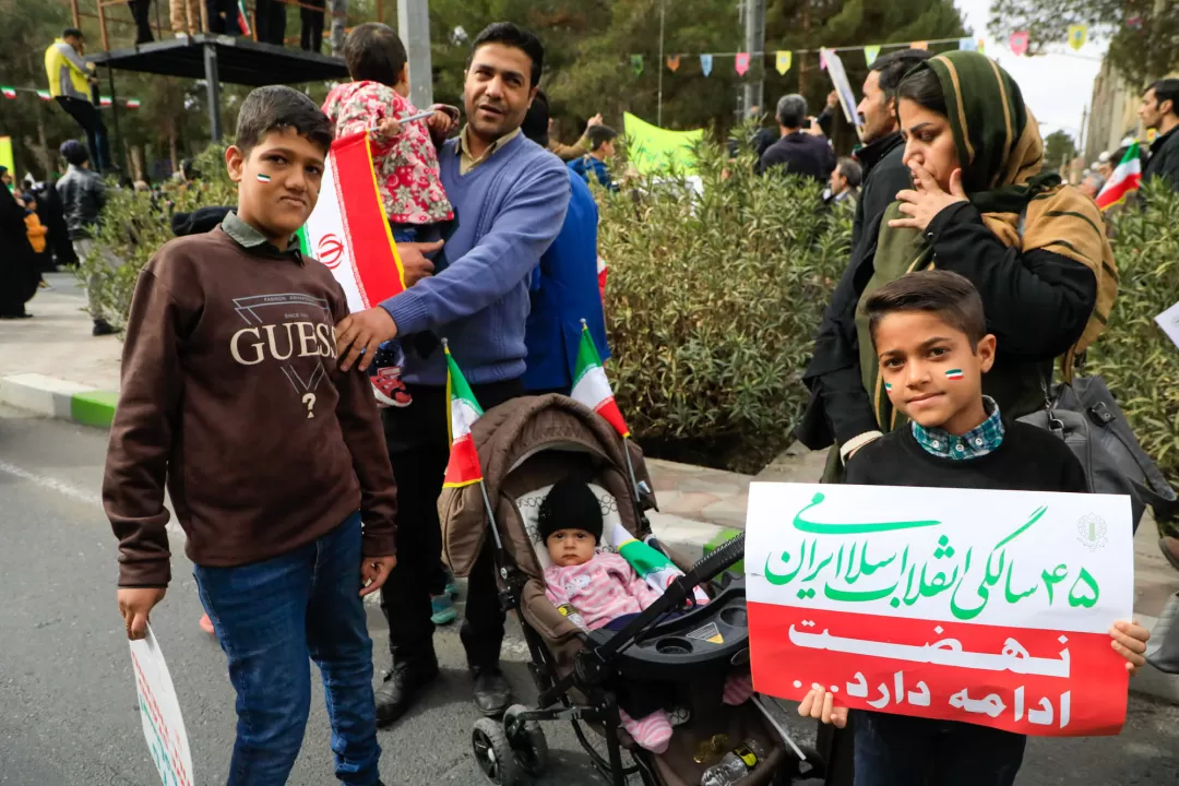 خروش بیرجند در جشن ۴۵ سالگی انقلاب