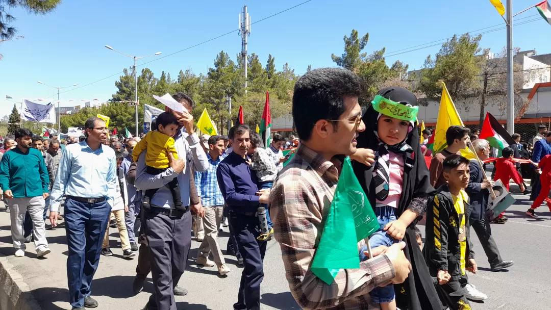 حضور مردم بیرجند در راهپیمایی روز قدس