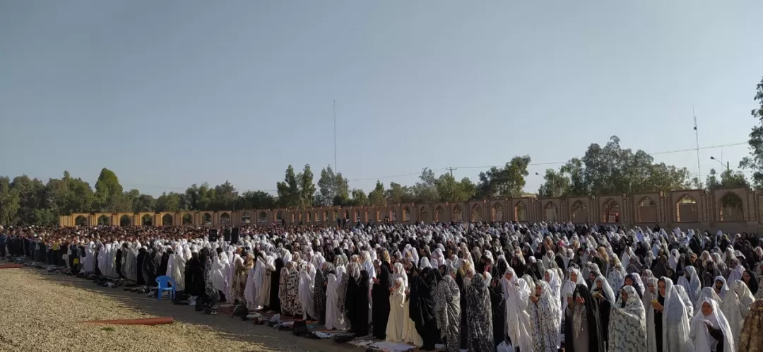 اقامه نماز عید فطر در سراسر خراسان جنوبی