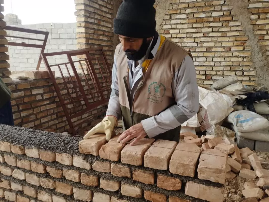 جهادگران بسیجی در عرصه خدمت